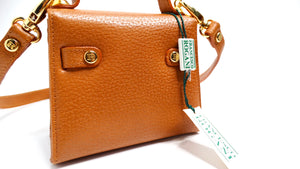 Francesco Rogani Mini Leather Top Handle Crossbody Bag