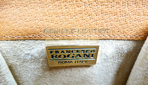 Francesco Rogani Mini Leather Top Handle Crossbody Bag