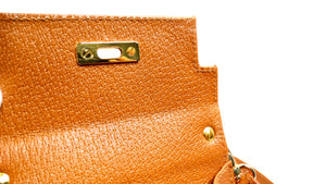 Francesco Rogani Mini Leather Top Handle Crossbody Bag