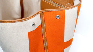 Hermes Capucine Garden Party 49 Voyage Tote Bag