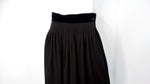 Chanel 2007 Black Pleated Skirt