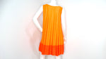 Issey Miyake 1990s Pleats Please Sunset Color-Block Babydoll Dress