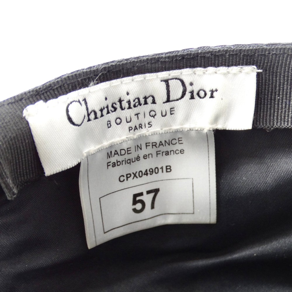 Christian Dior by John Galliano 2002 Trotter Monogram Baseball Cap