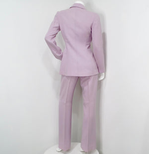 1980s Thierry Mugler Couture Light Purple Blazer & Pant Suit Set