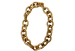 Yves Saint Laurent Gold-Tone Serpentine Chunky Chain Link Necklace