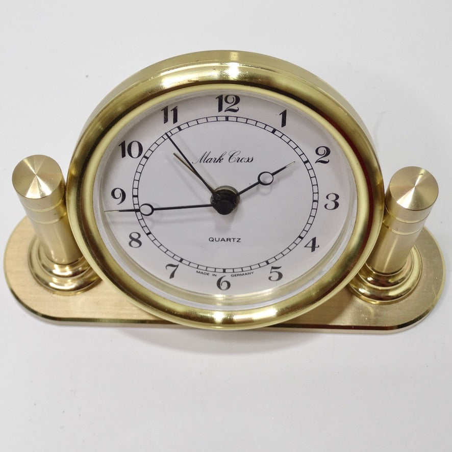 Mark Cross Desk Clock