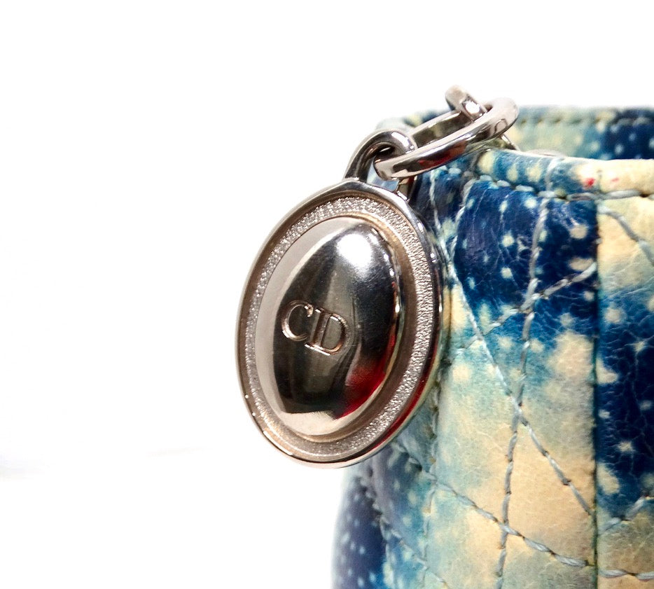 John Galliano for Christian Dior Galaxy Print Lady Dior Handbag S/S 2011