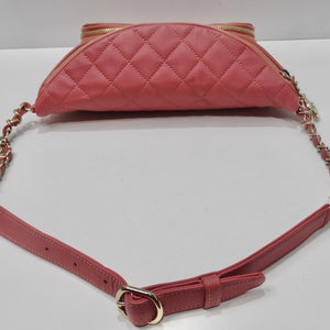 Chanel 2019 Coral Quilted Caviar Business Affinity Waist Bag – Vintage by  Misty