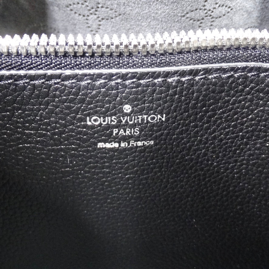 Louis Vuitton Black, Pattern Print Monogram Mahina Muria