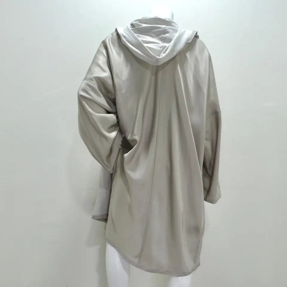 1980s Avant Garde Asymmetric Silk Jacket