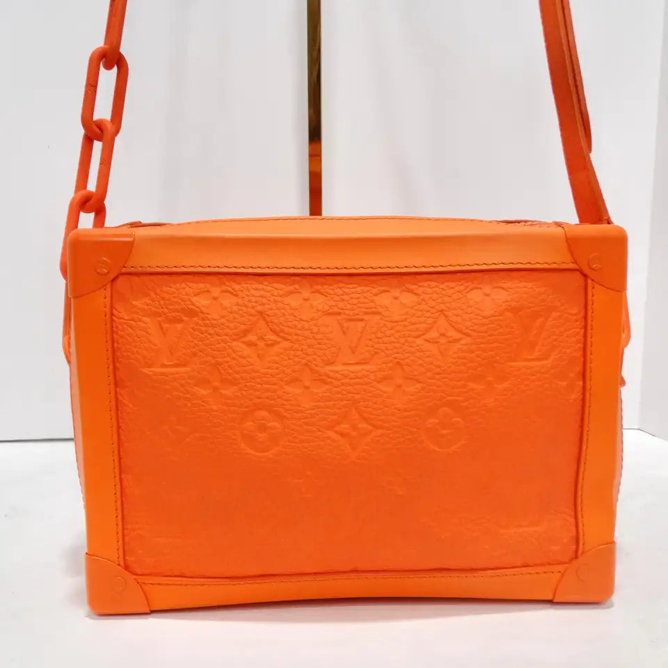 Louis Vuitton Monogram Soft Trunk Orange