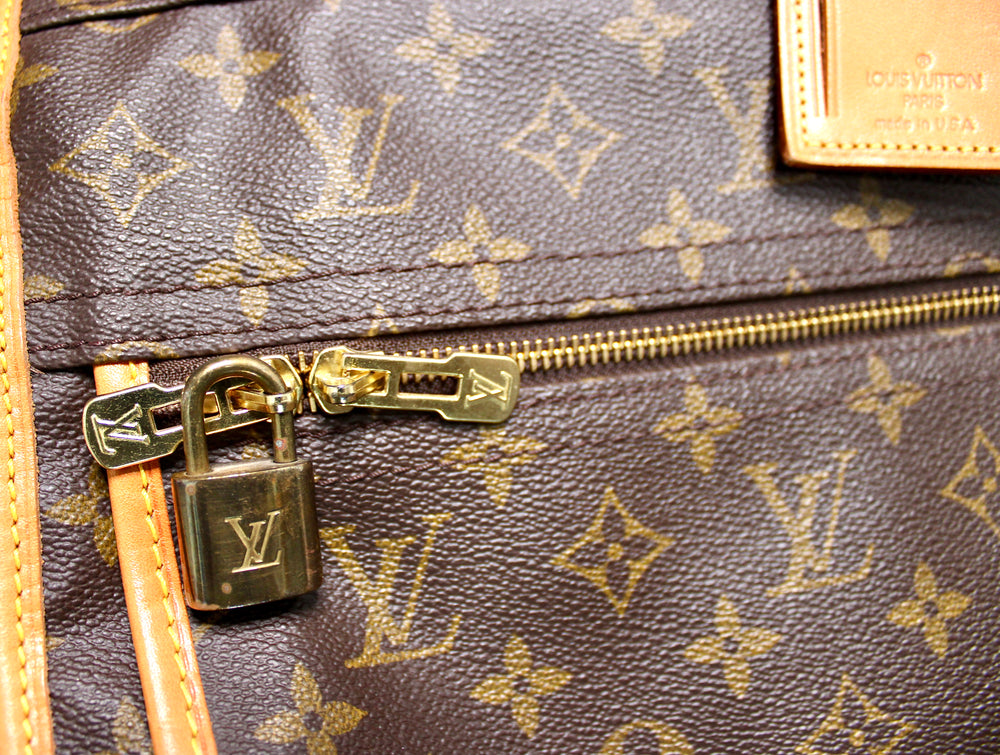 Louis Vuitton Brown Monogram Canvas Garment Travel Bag