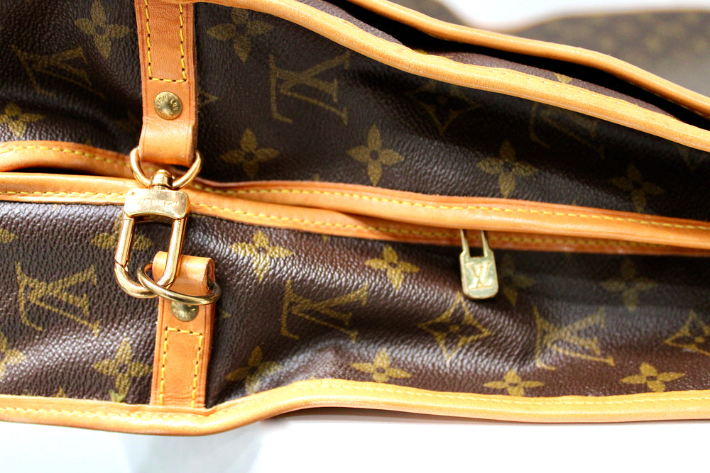 Louis Vuitton Brown Monogram Canvas Garment Travel Bag