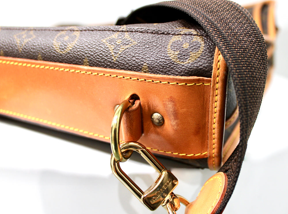 Louis Vuitton Brown Monogram Canvas Garment Travel Bag