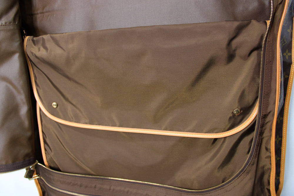 Louis Vuitton Brown Monogram Canvas Garment Travel Bag
