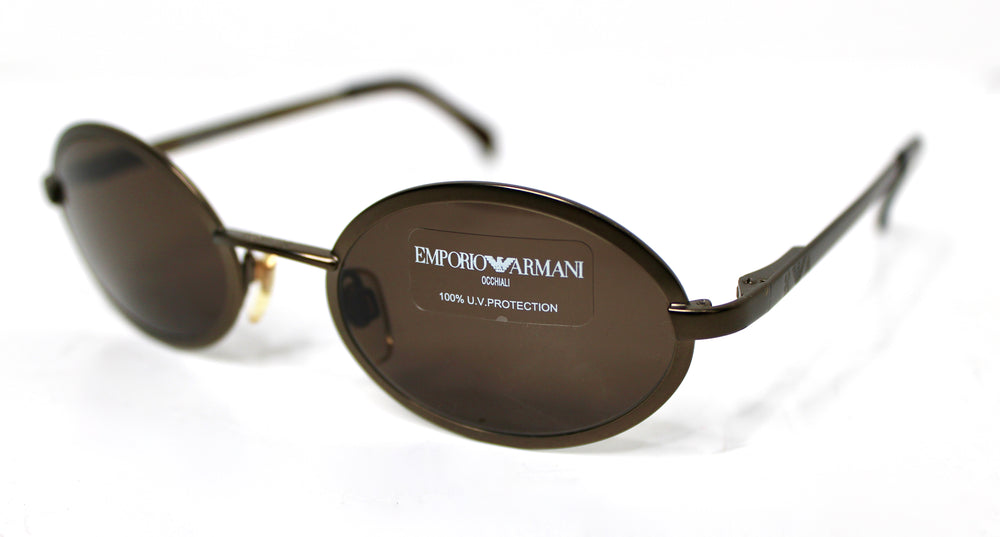 Emporio Armani Oval Metal Frame Sunglasses circa 1990s