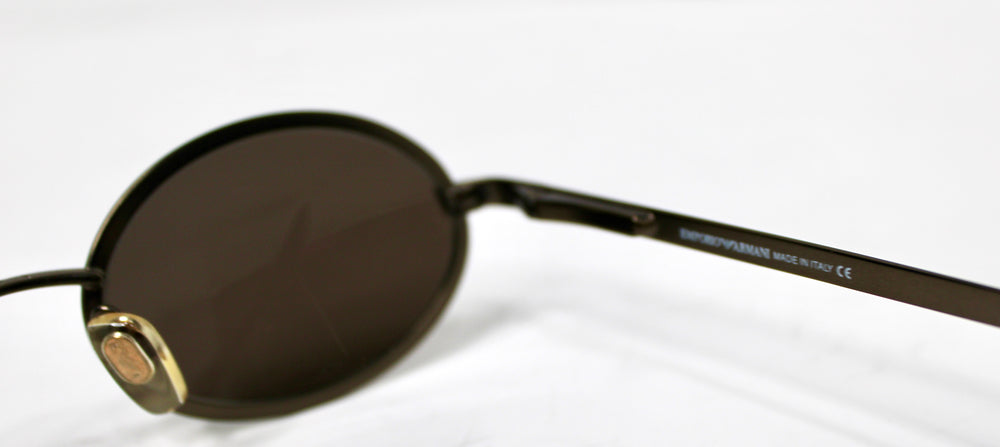 Emporio Armani Oval Metal Frame Sunglasses circa 1990s