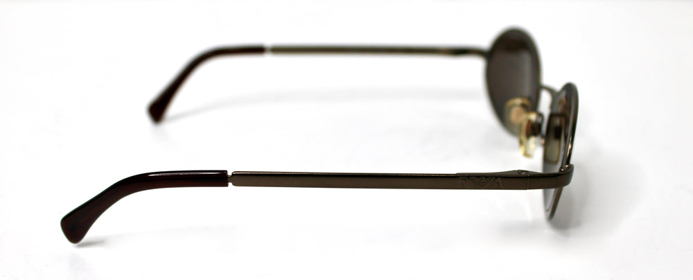 Emporio Armani Oval Metal Frame Sunglasses circa 1990s