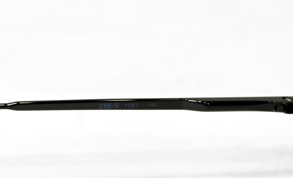 Giorgio Armani Grey Oval Metal Frame Sunglasses circa 1990s