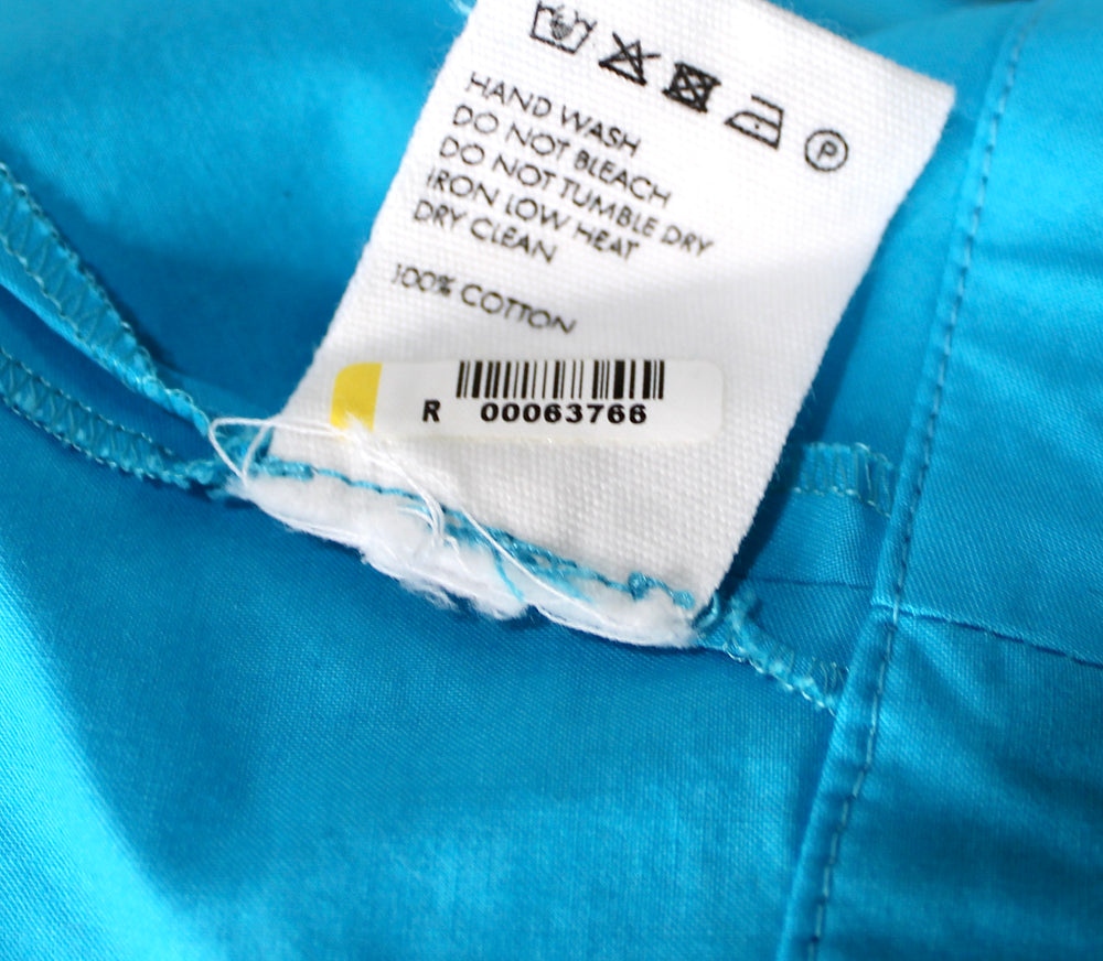 Jacquemus Blue La Robe Baunhiha Layered Cutout Mini Shirt Dress