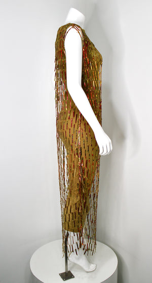 jean paul gaultier gold dress Kendall Jenner in Jean Paul Gaultier spring 2008 couture for the 2023 Vanity Fair after party : r/whatthefrockk