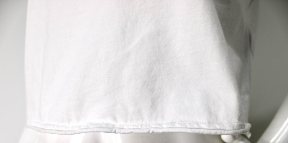 Balmain White & Black Graffiti Style Cotton Cropped T-Shirt