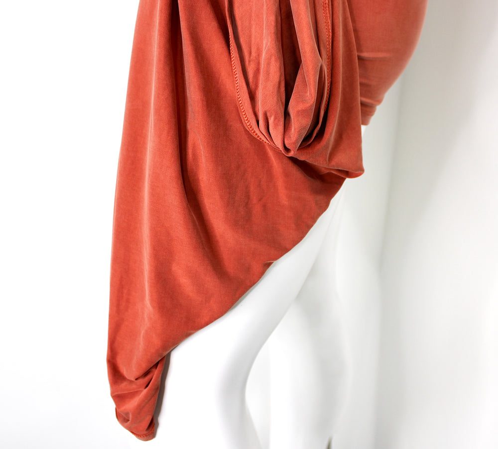 Jacquemus Burnt Orange Mini Dress