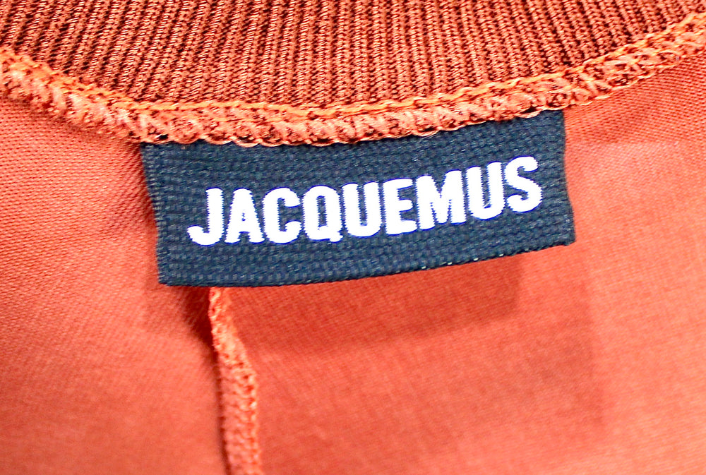 Jacquemus Burnt Orange Mini Dress