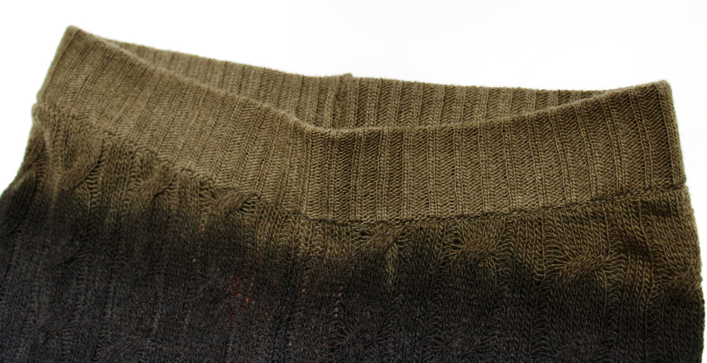 Etro Wool Knit Ombre Micro Shorts