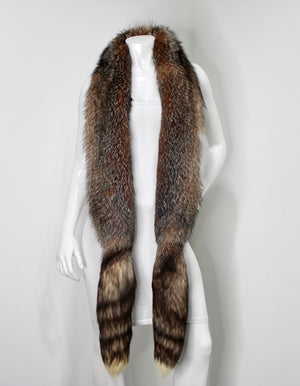 Red Fox Fur Stole Scarf circa 1990s – Vintage by Misty