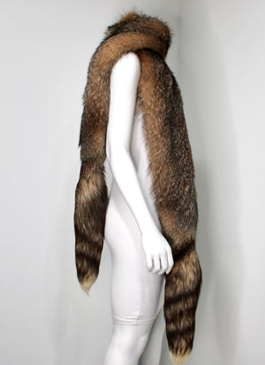 Red Fox Fur Stole Scarf circa 1990s – Vintage by Misty