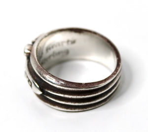 Chrome Hearts Dagger Sterling Silver Ring circa 1992 – Vintage by