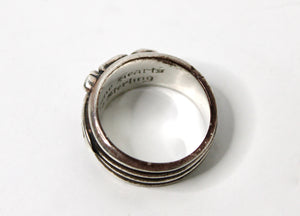 Chrome Hearts Dagger Sterling Silver Ring circa 1992 – Vintage by