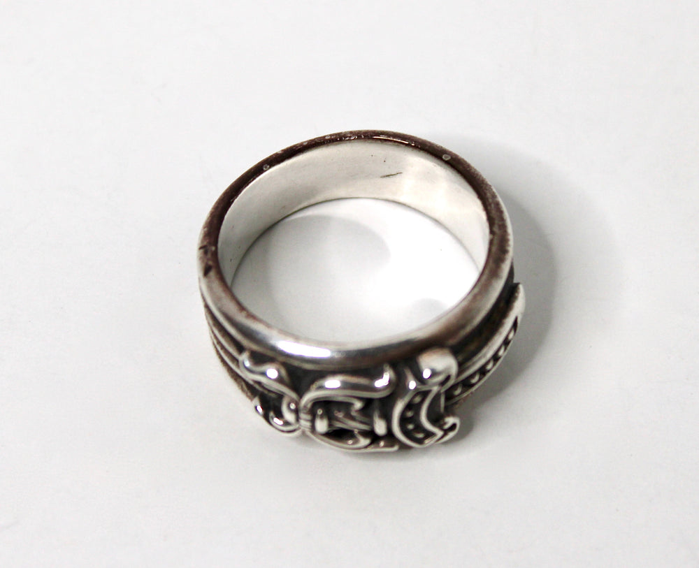 Chrome Hearts Dagger Sterling Silver Ring circa 1992 – Vintage by
