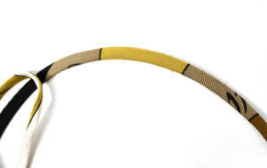 Hermes Horseshoe Pendant Tie Necklace