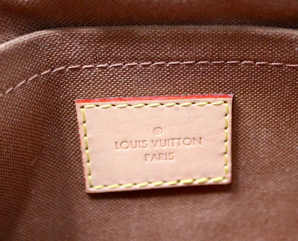 Louis Vuitton Monogram Multi Pochette Accessories With Green Strap