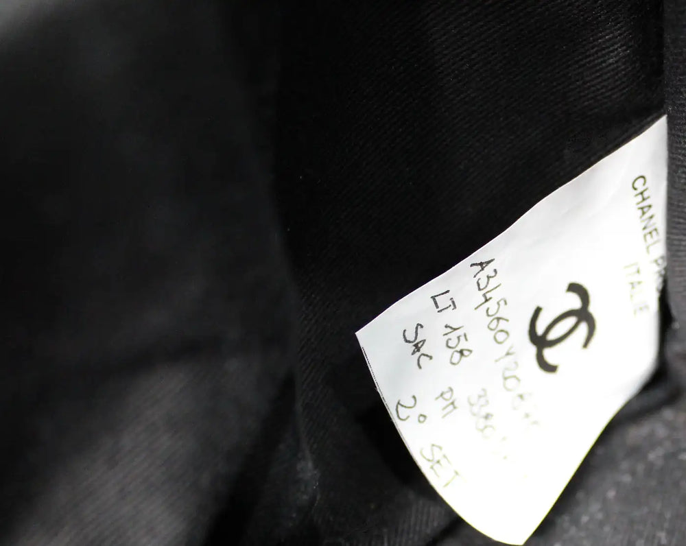 Chanel Canvas Quilted  Animals Motif Handbag circa 2006