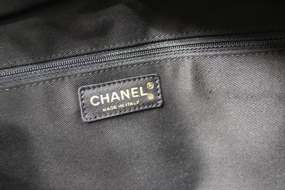 Chanel Canvas Quilted  Animals Motif Handbag circa 2006