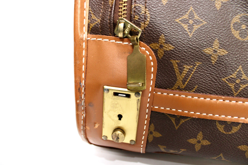Louis Vuitton Monogram Pullman Softside Suitcase circa 1970s