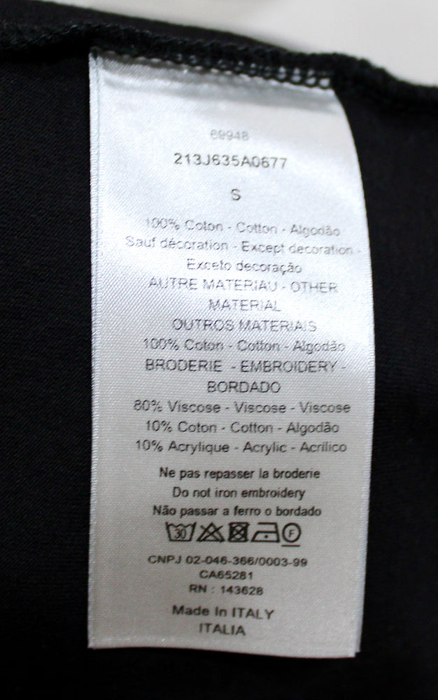 Christian Dior Atelier Paris Avenue Montaigne Cotton T-Shirt