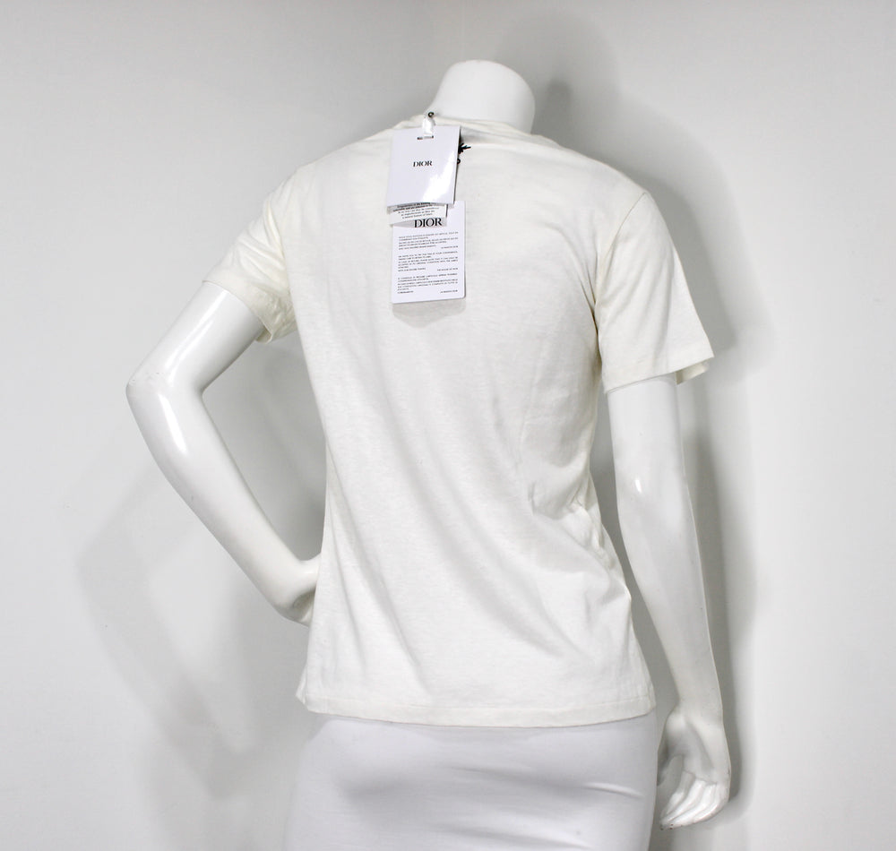 Christian Dior "Le Coeur en Fleurs" Graphic T-Shirt