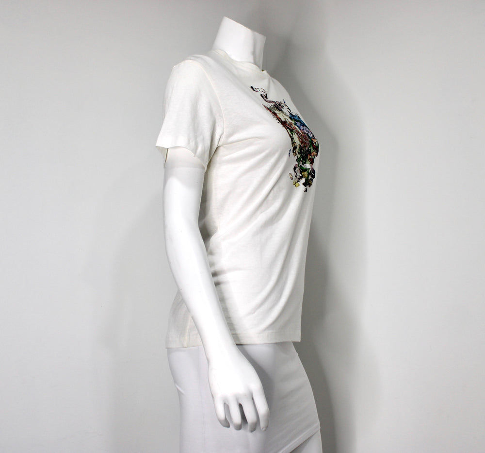 Christian Dior "Le Coeur en Fleurs" Graphic T-Shirt