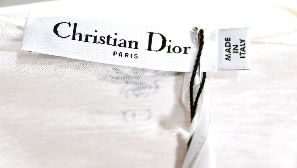 Christian Dior "Le Coeur en Fleurs" Graphic T-Shirt