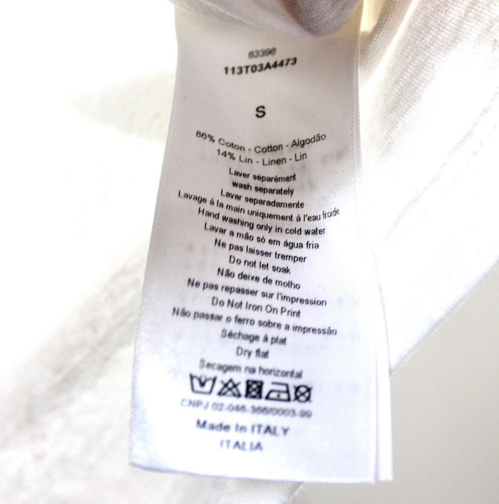 Christian Dior "Le Coeur en Fleurs" Graphic T-Shirt