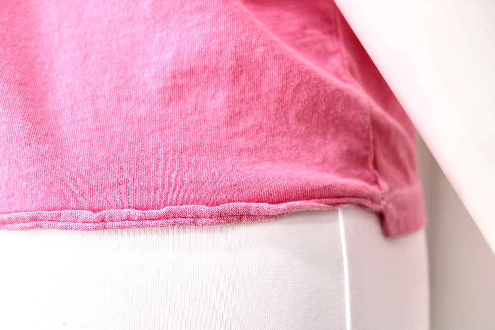 Saint Laurent Pink Cotton T-Shirt