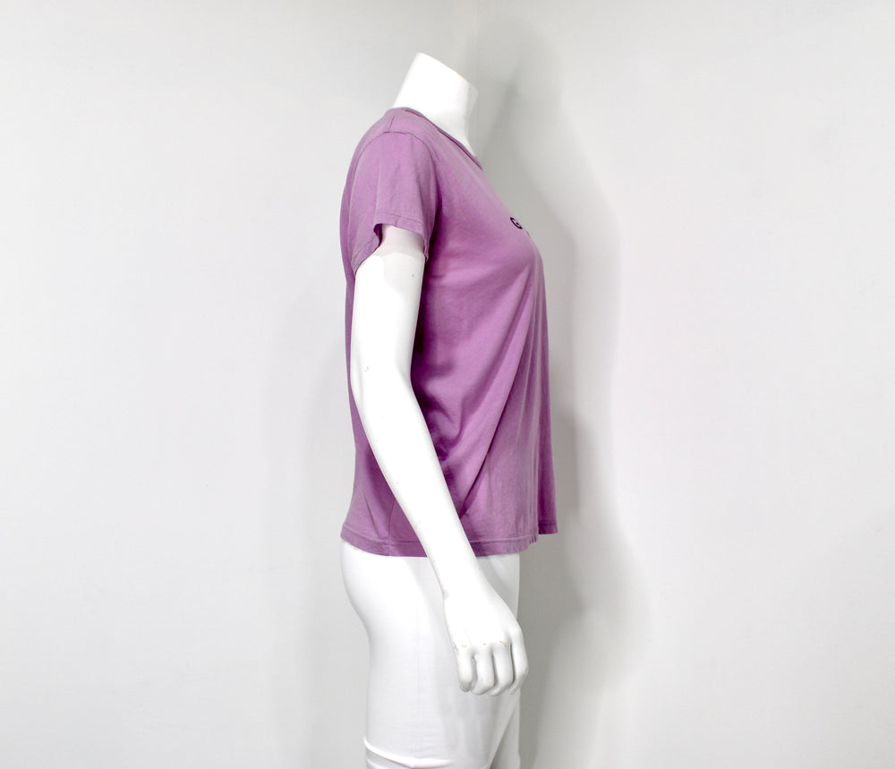 Givenchy Paris Purple Cotton T-shirt
