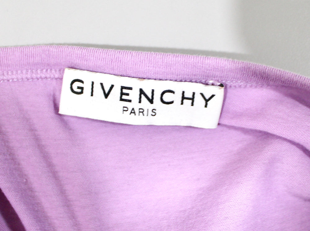 Givenchy Paris Purple Cotton T-shirt