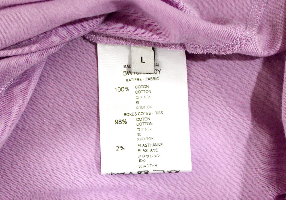 Givenchy Paris Purple Cotton T-shirt