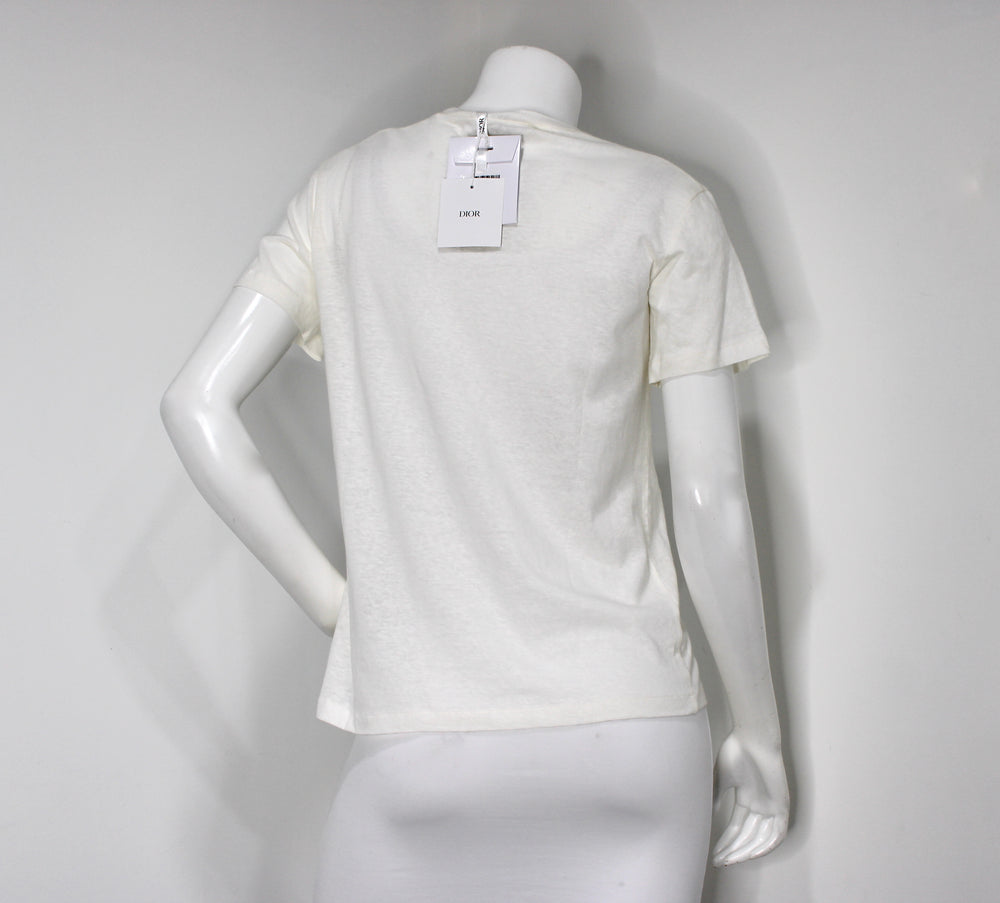 Christian Dior "We Rise By Lifting Others" Crew Neck T-Shirt