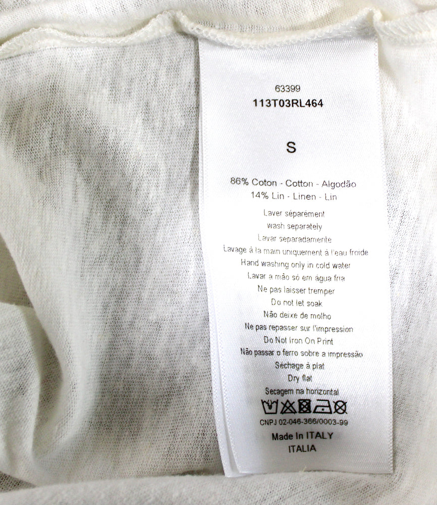 Christian Dior "We Rise By Lifting Others" Crew Neck T-Shirt